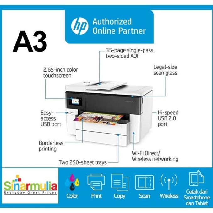 Jual HP OFFICEJET 7740 (G5J38A) | Shopee Indonesia