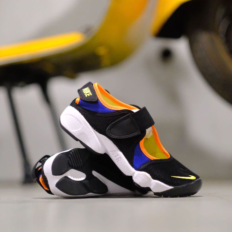Jual Sneakerslight | Nike Air Rift Black Orange Purple (100% ORIGINAL ...