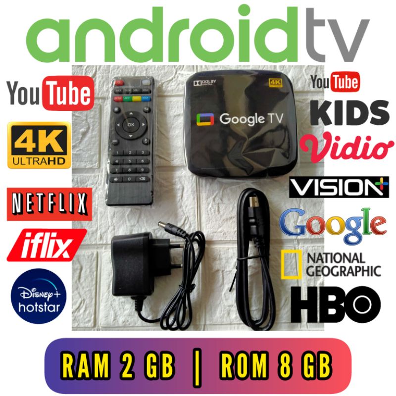 Jual ANDROID TV BOX SMART TV RAM 2 8 GB SIAP PAKAI Shopee Indonesia