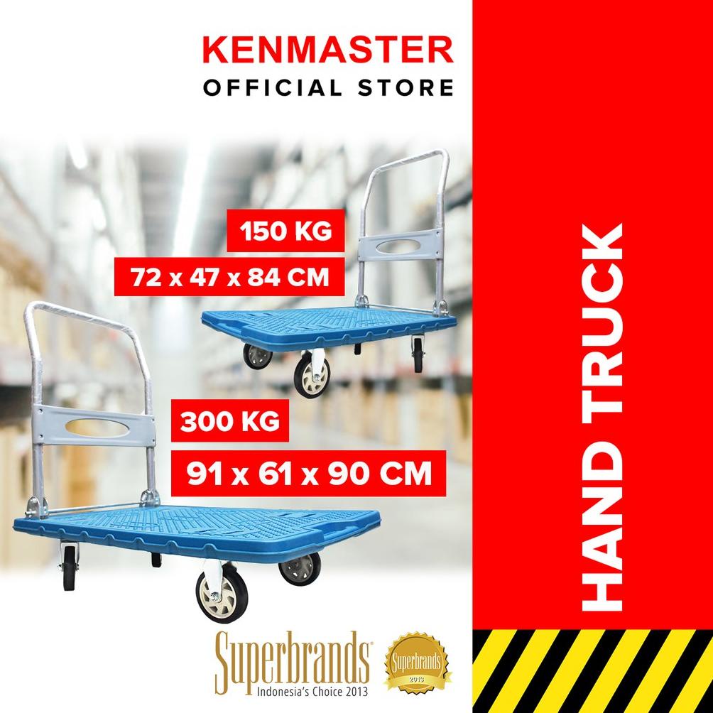 Jual Kenmaster Hand Truck Trolley Kg Km A Troli Serbaguna Lipat Dan Dorong Shopee