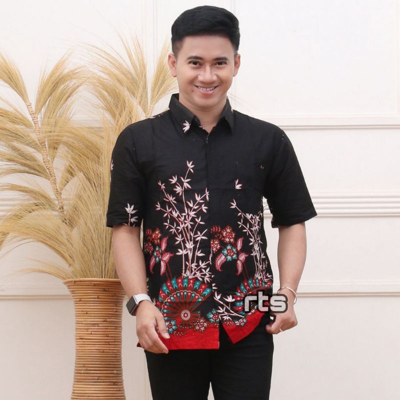 Jual Baju Batik Couple Pria Dan Wanita Set Couple Dres Batik Pria Dan