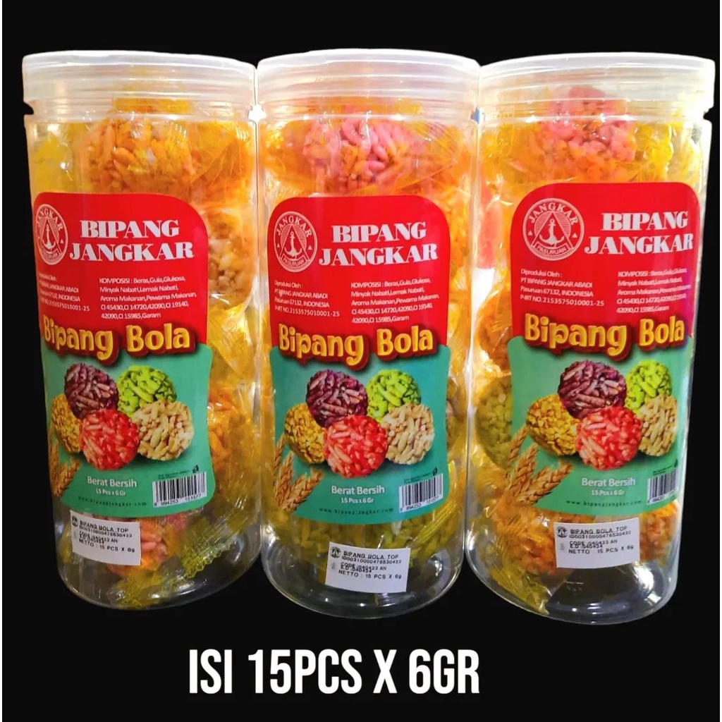 Jual BIPANG BOLA (15PCS X 6 GR ) | Shopee Indonesia