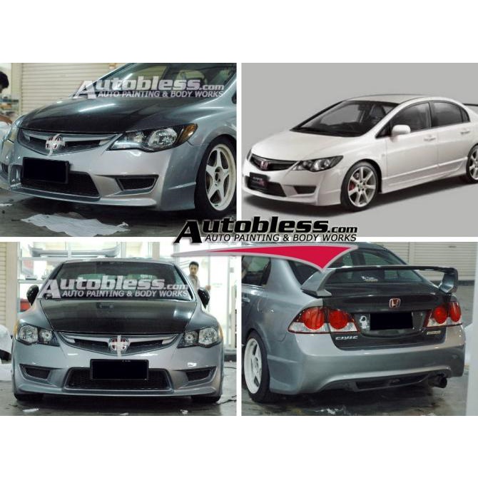 Jual Promo Bodykit Honda Civic Fd Type R Wing Type R Lips Mugen R