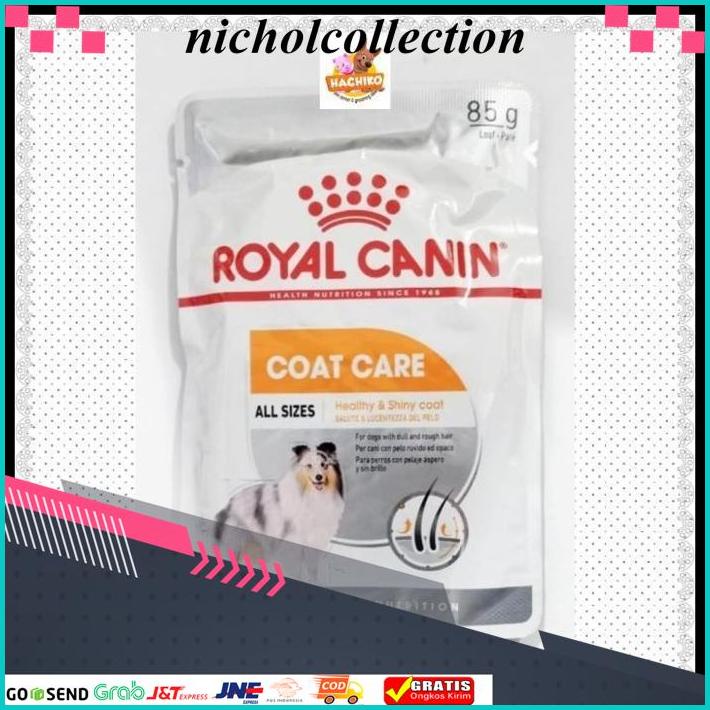 Jual ROYAL CANIN COAT CARE LOAF PATE POUCH 85GR/ROYAL CANIN HAIR&SKIN