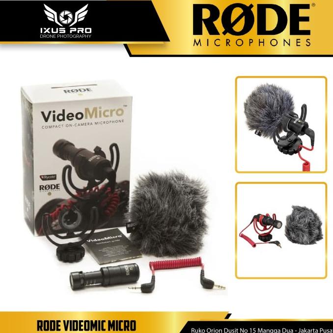 Jual MIC RODE VIDEOMICRO / RODE VIDEO MICRO | Shopee Indonesia