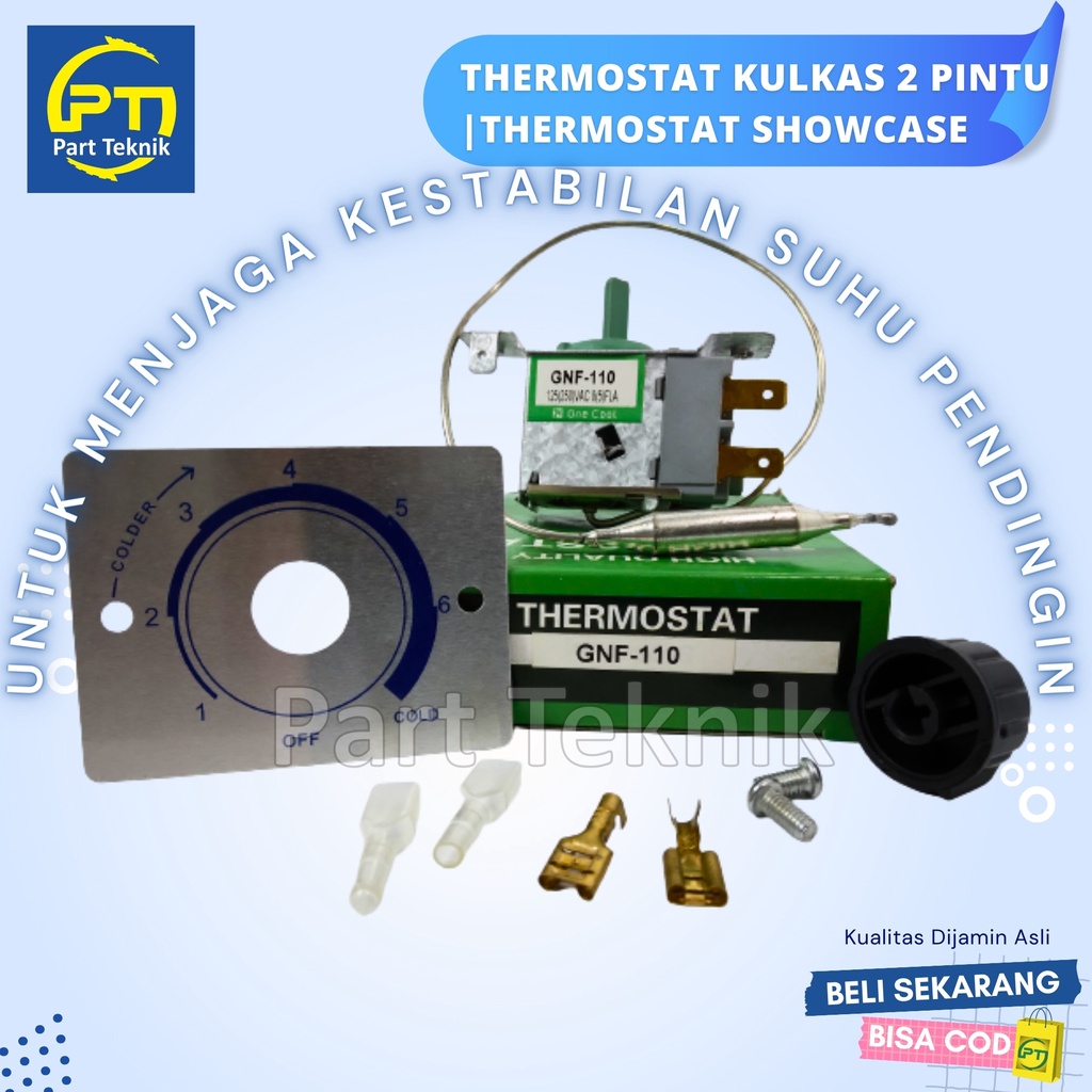 Jual Thermostat Kulkas Pintu Sensor Tabung Gnf Shopee Indonesia