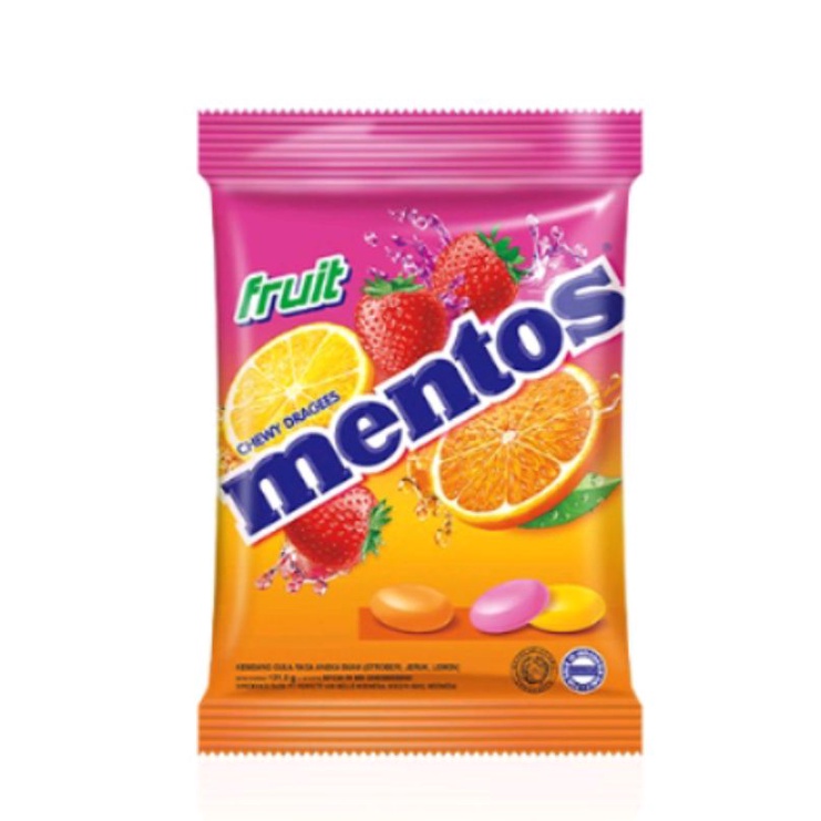 Jual Permen MENTOS Pak All Varian Rasa Mint, Fruit, Fruity Delight ...