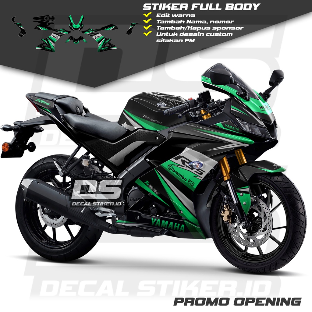 Jual Decal R15 V3 Full Body Keren Stiker R15 V3 Full Body Keren ...