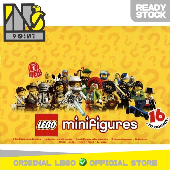 Jual LEGO 8683 - LEGO Minifigures Series 1 Complete Full Set (16 pcs ...