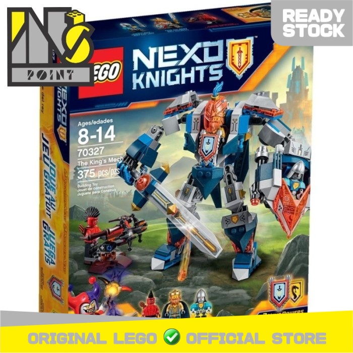 Jual LEGO 70327 - Nexo Knights - The King's Mech | Shopee Indonesia