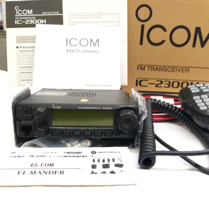 Jual Ready RADIO RIG ICOM IC 2300H VHF - RIG ICOM IC 2300 ORIGINAL