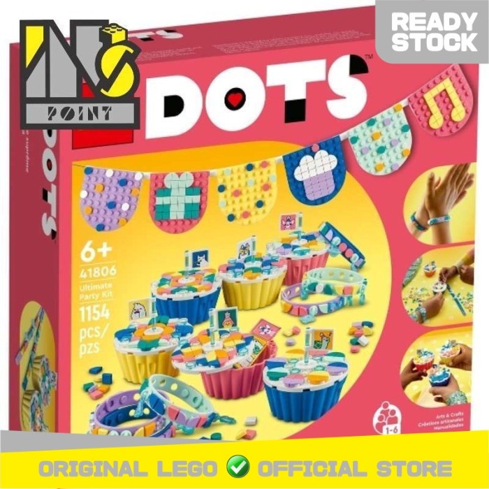 Jual LEGO Dots - 41806 - Ultimate Party Kit | Shopee Indonesia
