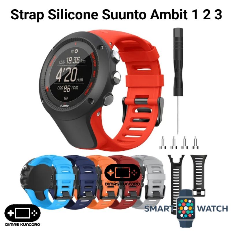 Tali Jam Tangan Suunto Ambit3 Vertical Strap Jual Tali Jam Suunto