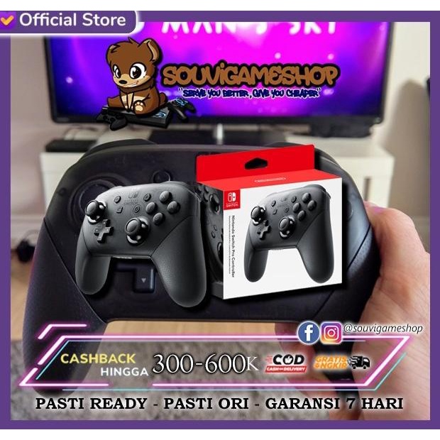 Jual NINTENDO SWITCH PRO CONTROLLER Shopee Indonesia