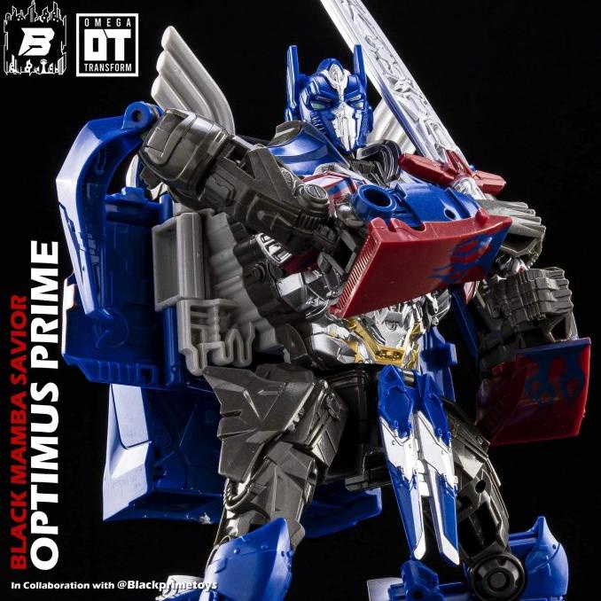 Jual mainan figure transformer robot Blackmamba Optimus prime BMB bir02 ...