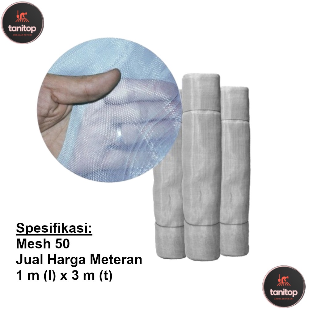 Jual Insect Net Putih Mesh 50 Harga Meteran | Shopee Indonesia