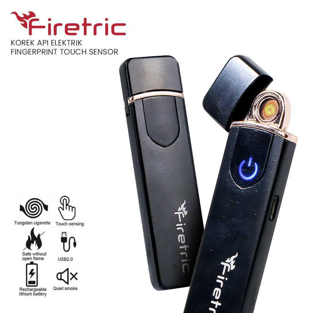Jual Korek Api Elektrik 2023 Bisa Di Cas Electric Unik Fingerprint ...