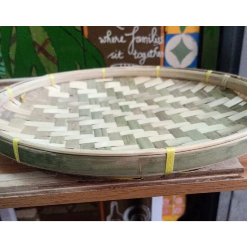Jual Tampah/tampi bambu asli diameter 34.5cm (double turun harga ...