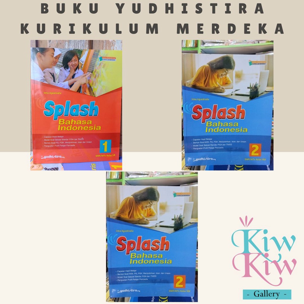 Jual Buku SPLASH Bahasa Indonesia Kelas 7, 8, 9 SMP/MTS Kurikulum ...