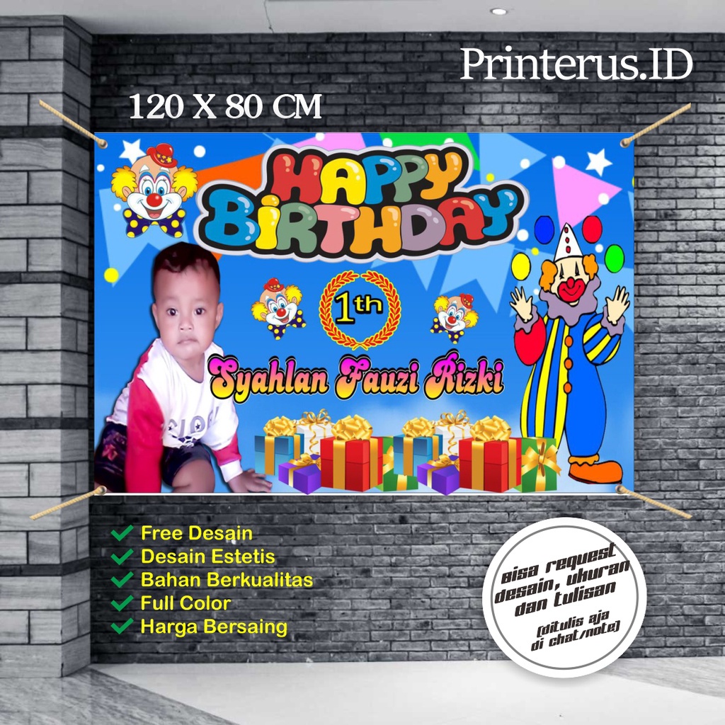 Jual Spanduk / Banner / MMT / Invitation / Backdrop Banner Backdrop ...