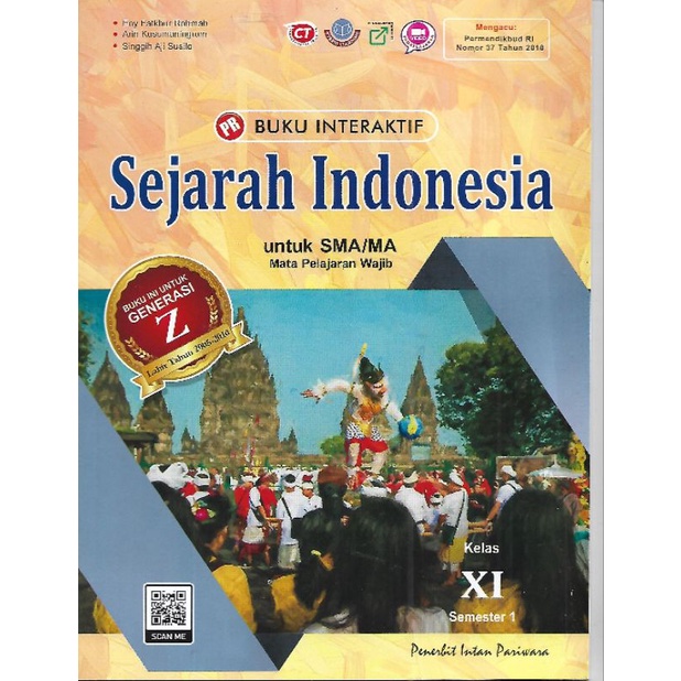 Jual Buku PR/LKS Sejarah Indonesia Kelas XI/11 Semester 1 Kurikulum K13 ...