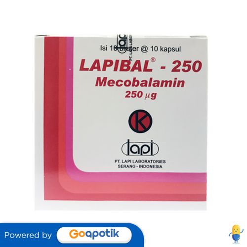 Jual LAPIBAL 250 MCG BOX 100 KAPSUL | Shopee Indonesia