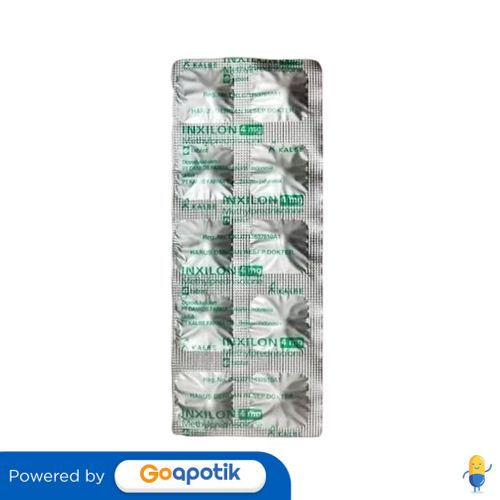 Jual INXILON 4 MG STRIP 10 TABLET | Shopee Indonesia