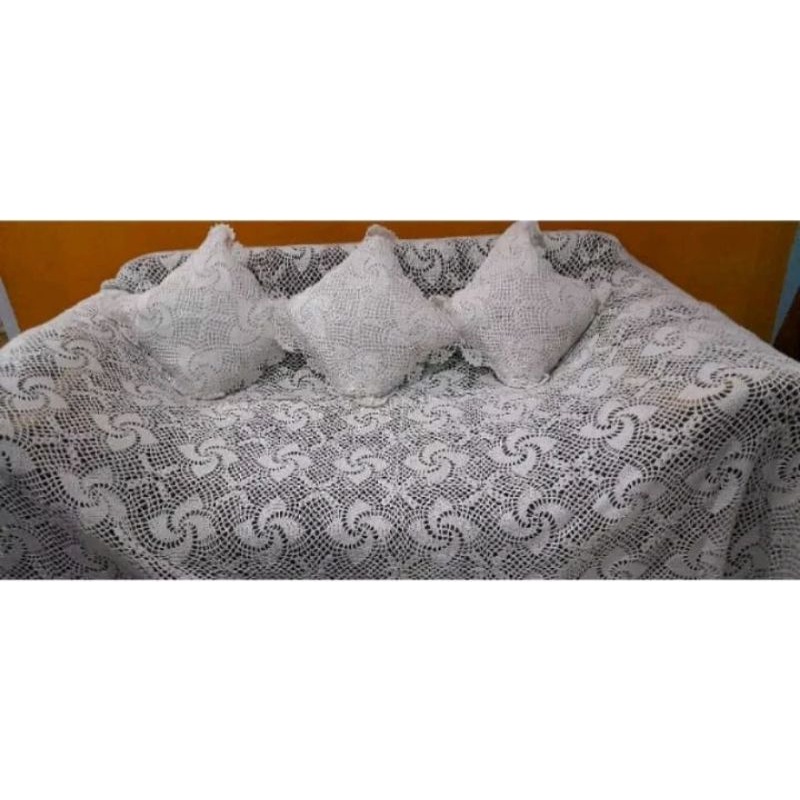 Jual Sarung Bantal Kursi Rajutan ukuran 40x40cm | Shopee Indonesia
