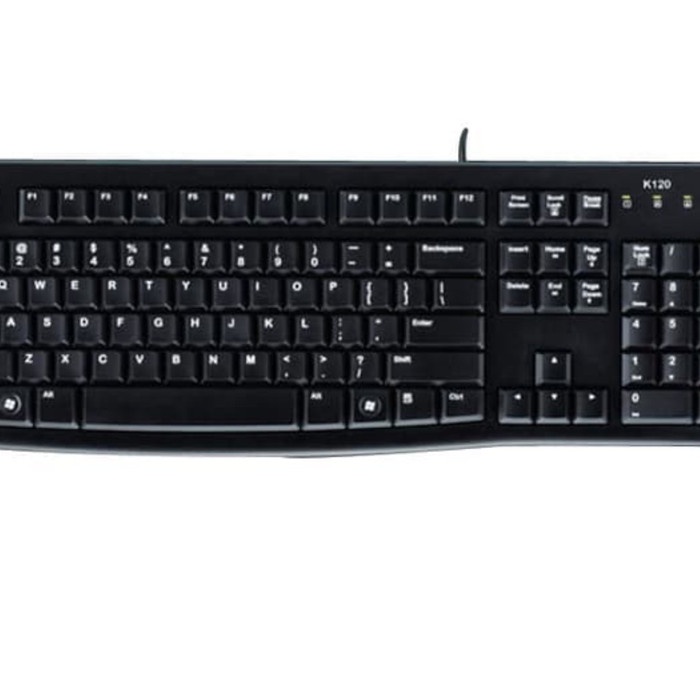 Jual Keyboard LOGITECH K120 USB Plug n Play Full Num Lock Shopee