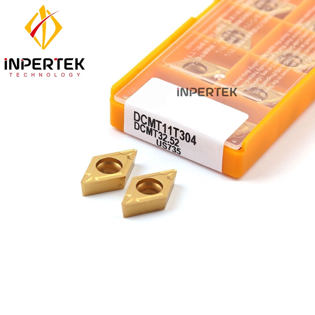 Jual Insert DCMT 11T304 Insert Bubut DCMT 11 T3 04 DCMT11T304 | Shopee ...
