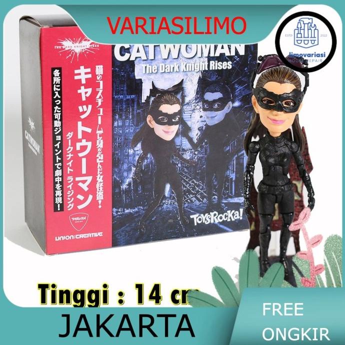 Jual CATWOMAN TOYS ROCKA THE DARK NIGHT RISES CATWOMAN ACTION FIGURE ...