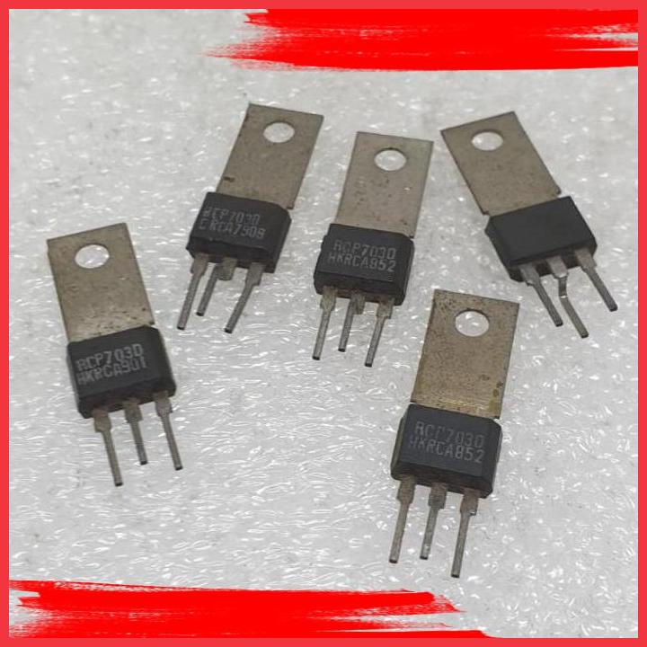 Jual (BAHA) TRANSISTOR RCP703D RCP 703 D NPN POWER TRANSISTOR SOLID ...