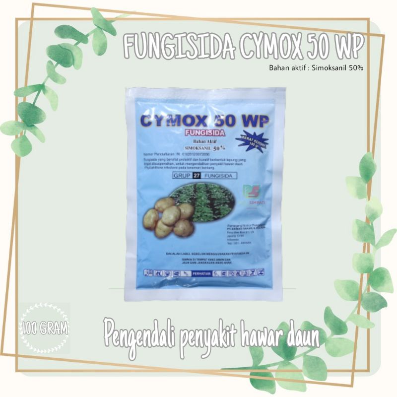 Jual FUNGISIDA CYMOX 50 WP 100 GRAM | Shopee Indonesia