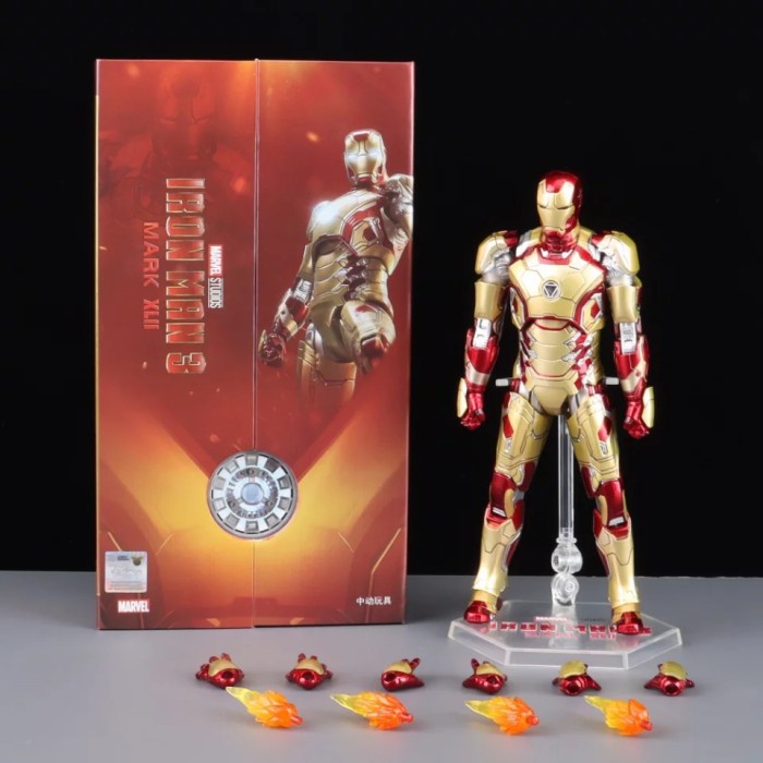 Jual HOT SALE!!! ACTION FIGURE IRON MAN MK III MARK 3 MARVEL STUDIOS ZD ...