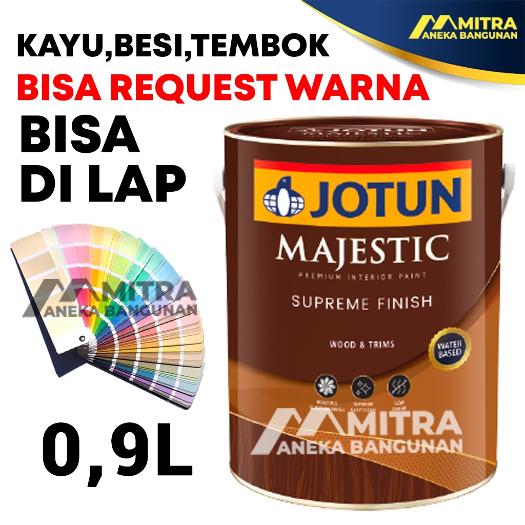 Jual Jotun Majestic Supreme Finish Liter Waterbased Part Cat