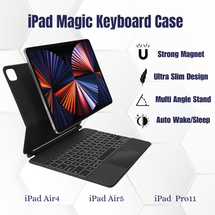 Jual Floating Magic Keyboard Case Ipad Air 4 Air 5 Ipad Pro 11 Ipad M1