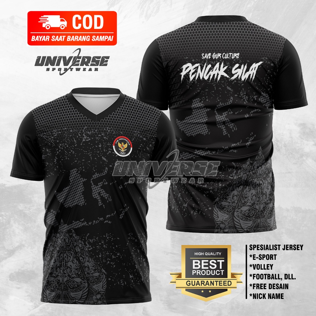 Jual Kaos Jersey Pencak Silat IPSI, IKSPI, PAGAR NUSA, PSHT, DLL. Batik ...