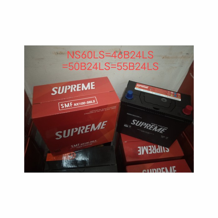 Jual Aki mobil NS60LS Aki Mobil YARIS CIVIC TURBO CRV HRV VIOS SUPREME