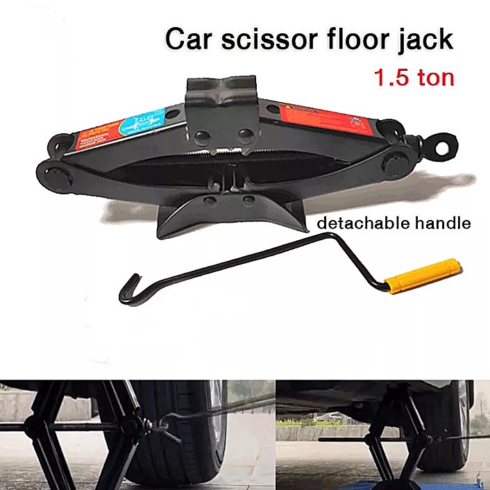 Jual ymq27 Heavy Duty Scissor Jack Car Jack Car Repairing Tool Tyre