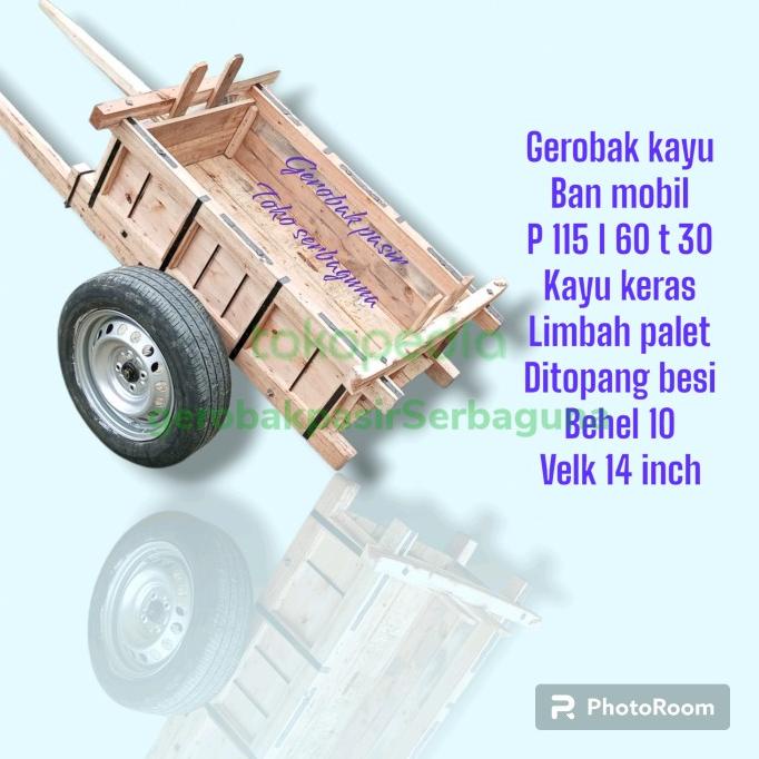 Jual Gerobak Pasir Kayu Serbaguna Murah Shopee Indonesia