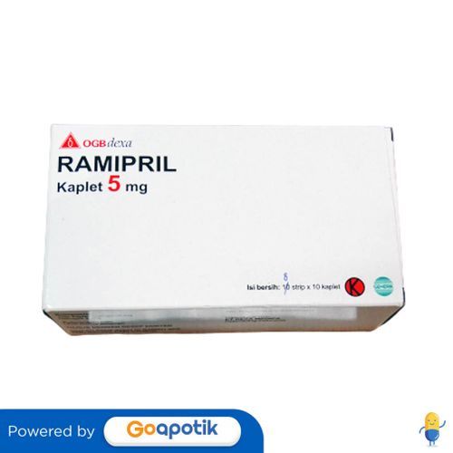 Jual RAMIPRIL OGB DEXA MEDICA 5 MG BOX 100 KAPLET | Shopee Indonesia