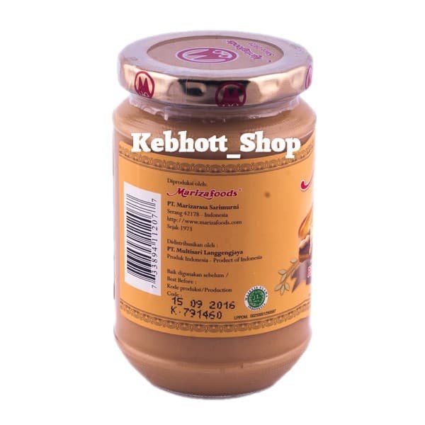 Jual Mariza Peanut Butter Jam Spread 325Gr Mariza Olesan Selai Kacang Shopee Indonesia