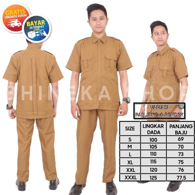 Jual Seragam Pns Pemda Khaky Muda Seragam Pemkot Pemkab Baju Dinas Pns