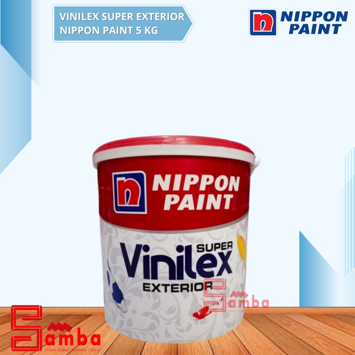 Jual VINILEX SUPER EXTERIOR 5 KG NIPPON PAINT CAT TEMBOK VINILEX SUPER ...