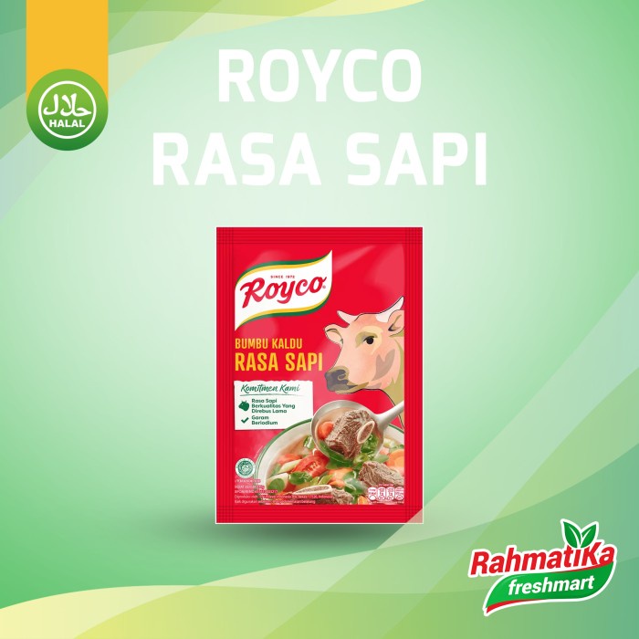 Jual Royco Sapi / Penyedap Rasa Kaldu Sapi 220 Gram (Bumbu Dapur ...