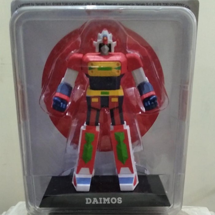 Jual toei action toys mini series 03 daimos anime robot figure ...