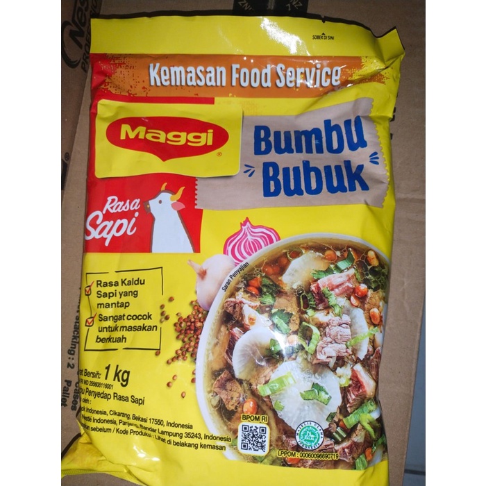 Jual Maggi Beef Bouillon Powder 1 Kg / Bumbu Masak Yedap Rasa Sapi