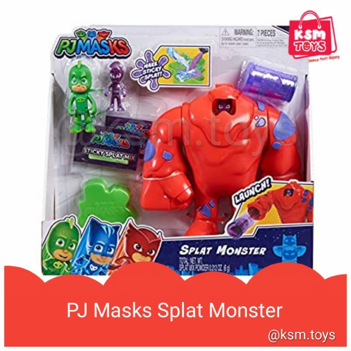 Jual Promo Pj Masks Splat Monster Mainan Original Termurah Shopee Indonesia 