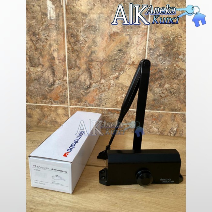 Jual Penutup pintu otomatis dorma/door closer dorma ts77 standart arm Shopee Indonesia