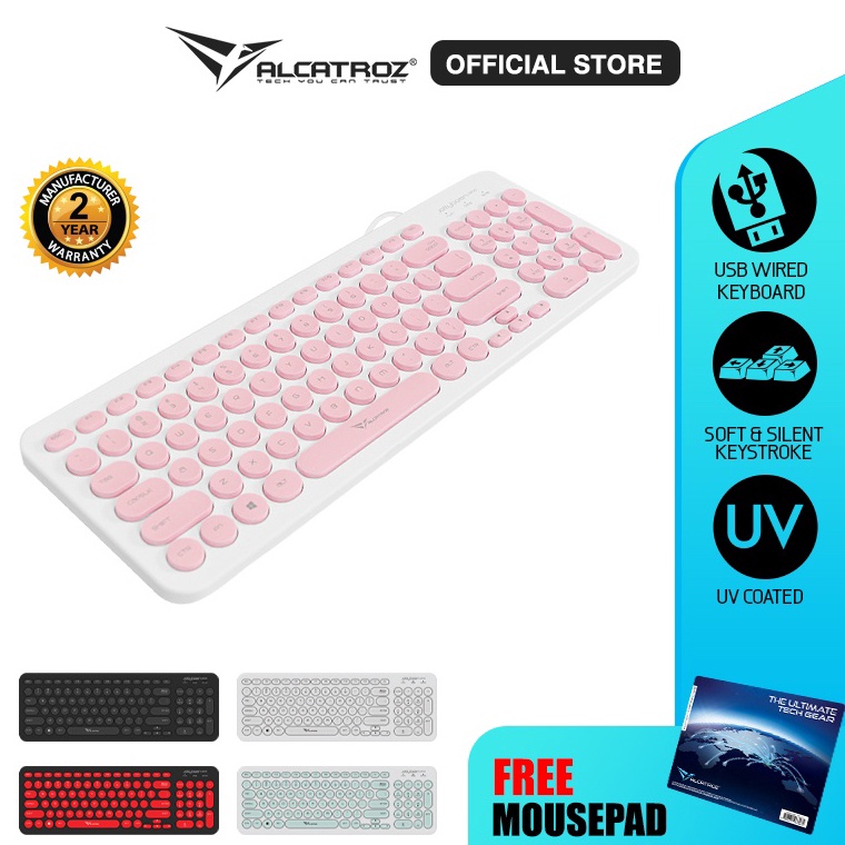 Jual Best Produk.. Keyboard Alcatroz Wired JellyBean U200 UV Coated ...